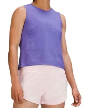 Lululemon Swift Ventilated Running Tank Top Charged Indigo Size 4 thumbnail 1