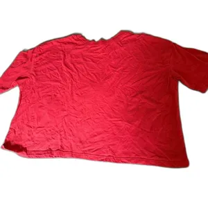 Disney Mickey Mouse Red Crop Top Graphic T-Shirt Women’s Large Retro Tee thumbnail 2