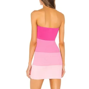NWT * SUPERDOWN Perla Ombre Strapless Mini Dress thumbnail 3