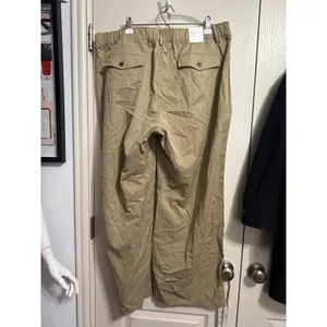 Banana Republic Wide Leg Everyday Pant Office Minimalist Capsule Quiet Luxury XL thumbnail 4