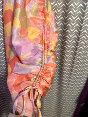 NWT Runaway The Label | Tammy Mini Dress in Sage Floral, Large. thumbnail 4