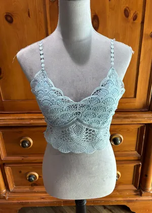 Rue 21 True by light blue Bralette, Sz M, NWOT thumbnail 1