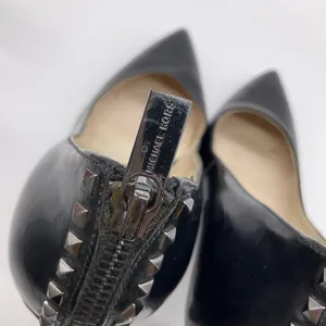 MICHAEL KORS LEATHER‎ ZIPPER BACK PUMPS thumbnail 3