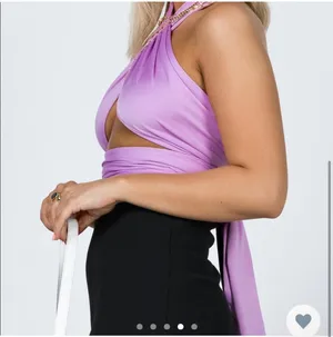 Princess Polly Midnight Top Lilac thumbnail 4