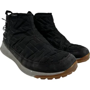Chaco Borealis Ridge Boots Winter Quilted Fleece Water-Resistant Black 8 thumbnail 2