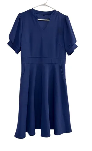 Mokayee Professional Fit & Flare Dress, Large thumbnail 4