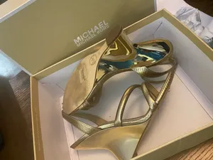 Michael Kors Nadina Wedge Leather Womens Shoes Size 6 thumbnail 2