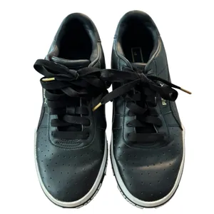 Puma Cali Bold Black Leather Platform Sneakers 370811-03 Womens 10 thumbnail 8
