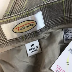 Talbots Straight Leg Dressy Pants NWT thumbnail 4