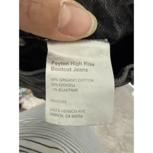 REFORMATION Peyton High Waist Rise Bootcut Jeans in Erie Size 25 *flaw thumbnail 7