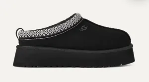 Tazz UGG Platform Slippers Women’s 7 Black thumbnail 1