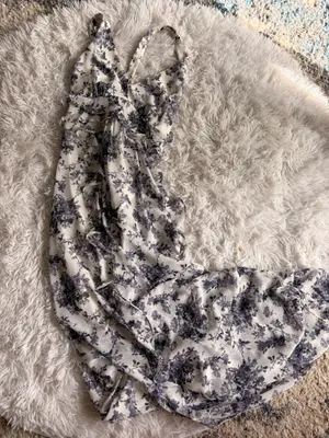 Jessica Simpson Floral Halter Dress thumbnail 1