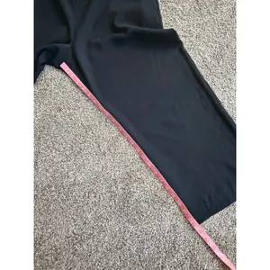 Everlane Japanese Goweave Slip Black Wide Leg Cropped Jumpsuit Size 10 thumbnail 3