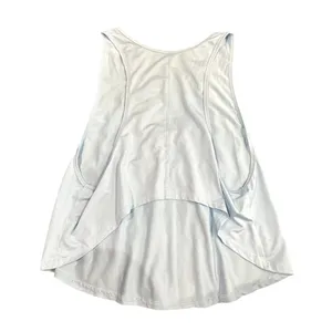 Women's High Low Tank Top in Light Blue, Size XL​​​ thumbnail 2
