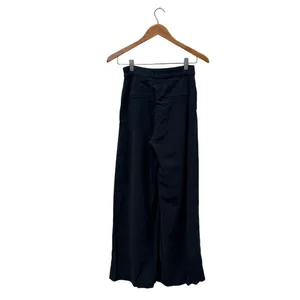 H & M Black Wide Leg Dress Pants size 2 thumbnail 2