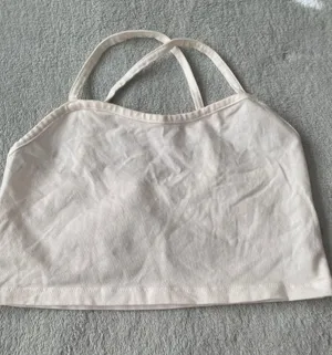 Brandy Melville White Cropped Tank thumbnail 1