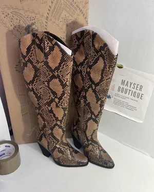Free People Collection Leni Tall #Western Boot casual #outdoorsy #comfy #winter fall #edgy thumbnail 3