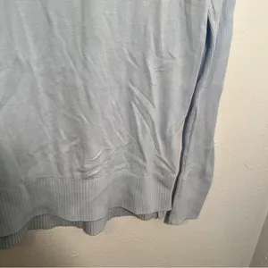 Victoria's‎ Secret Women's Size Small Crewneck Sweater Light Blue Semi-Sheer thumbnail 6