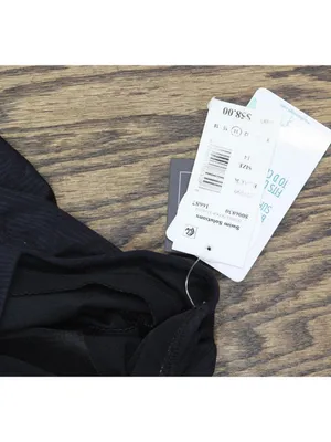 NWT Swim Solutions Tunnel Tankini Swim Top 807099 Black 14 thumbnail 7