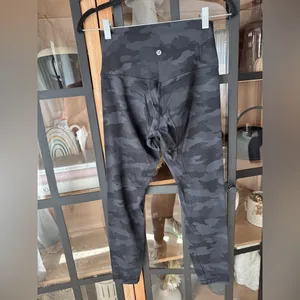 Lululemon Align Pants leggings II *25" Incognito Camo Multi Grey high rise thumbnail 5