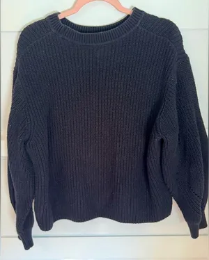chunky knit sweater XS thumbnail 3