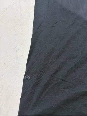 Lululemon Black Crew Neck T-Shirt activewear thumbnail 3