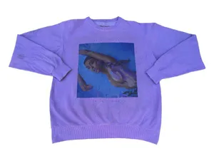 Ariana Grande God Is A Woman Tour Purple Crewneck Sweater thumbnail 1
