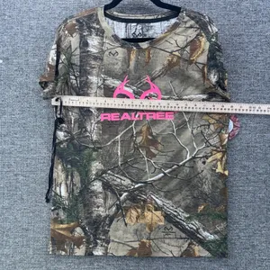 Realtree Womens Camo Shirt Large XTRA Womans Skinny Tee Hunting Outdoor Woodsman thumbnail 12