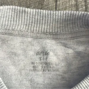 Aerie Oversized Grey Camouflage Crewneck Sweatshirt Size Small thumbnail 5