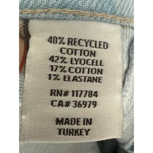 Rails Women's Getty Crop High Rise Wide Leg Jeans Light Wash Blue Size 27 Denim thumbnail 11