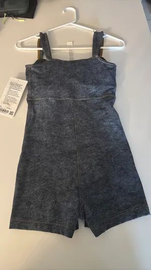 Lululemon Everlux Denim-Print Onesie thumbnail 1