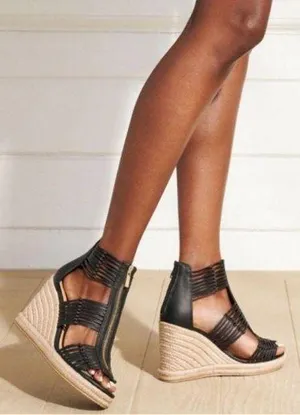 JustFab Joana Wedge Size 11 thumbnail 1