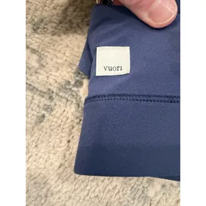 Vuori Daily Form Sports Bra Blue Coast XS NEW $68 thumbnail 4