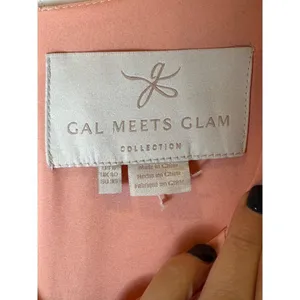 Gal Meets Glam Dress Women 6 Peach Coral Sleeveless Fiona‎ Tiered Maxi Boho thumbnail 9