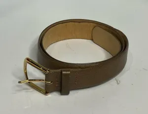 Genuine Leather belt light brown women’s size 34 casual‎ neutral basics thumbnail 1