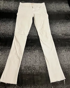 Mother Womens 27x32 pony boy fray jeans thumbnail 1
