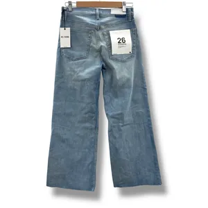 Re/Done NWT Marea Cropped Jeans‎ Women’s Size 26 Wide Leg Mid Rise Light Wash thumbnail 5