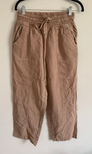 Aerie Tan Tie Pants thumbnail 1