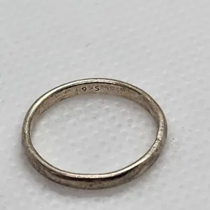 Sterling Silver Plain Band Ring (2) thumbnail 4