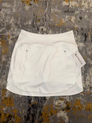 NWT ATHLETA fairway golf skort 16” size small thumbnail 3