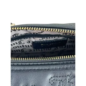 Juicy Couture Best Sellers Fame Satchel Liquorice Black Embossed Crossbody NWT thumbnail 8