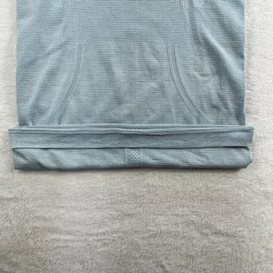 Lululemon 4 Run Swiftly Tech Long Sleeve Aquamarine Seamless Thumbholes Athletic thumbnail 10
