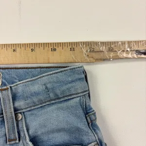 Madewell Perfect Vintage Straight Jeans Womens 23 Blue Light Wash Distressed thumbnail 6