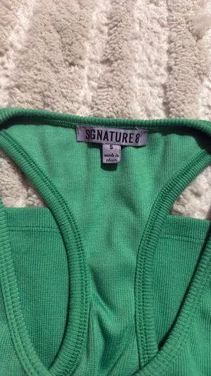 GREEN TANK TOP thumbnail 3