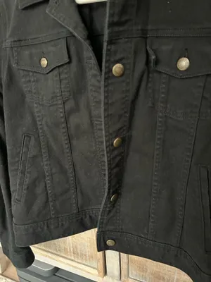 Silver Jeans Co Lauren Jean Jacket Ralph Denim black thumbnail 3