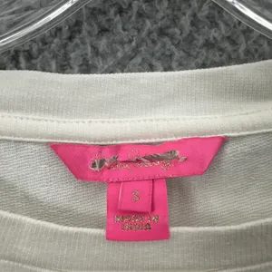 NWOT Lilly‎ Pulitzer Rami Ruby Red Cheery Sweatshirt Beach Preppy Women's Small thumbnail 4