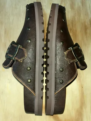 Blowfish vegan Leather Slip-On Mule with Antiqued Buckle thumbnail 4
