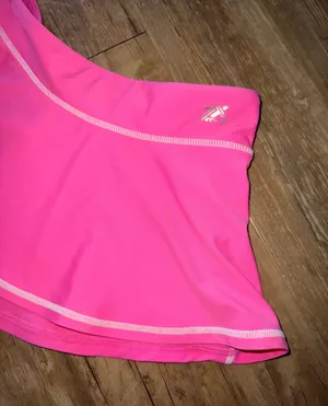 ZeroXposur Tiny 2000’s Y2K Hot Pink Mini Swim Skirt! thumbnail 5