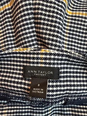 ANN TAYLOR houndstooth dress pants thumbnail 4
