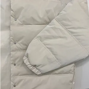 Wild Fable Iridescent Shine Duvet Puffer Jacket Womens M Y2K‎ Blue thumbnail 11